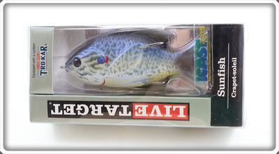 Live Target Blue Yellow Pumpkinseed Sunfish Lure In Package