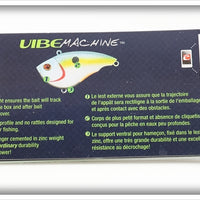 Sebile Lime Chrome Vibe Machine On Card