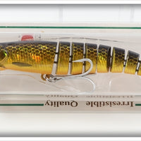 Strike Pro Gold Jointed Swimbait Lure On Card