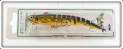 Strike Pro Gold Jointed Swimbait Lure On Card