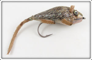 Unknown Mouse Lure With Leather Feet, Ears & Tail 