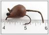 Unknown Brown Wooden Fly Rod Mouse