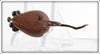 Unknown Brown Wooden Fly Rod Mouse