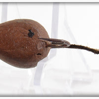 Unknown Brown Wooden Fly Rod Mouse