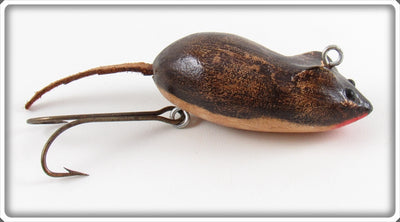 Unknown Brown Wooden Mouse Lure