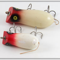 Shakespeare Red & White Glo Lite Mouse & Swimming Mouse Pair