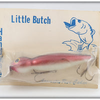 Vintage Aromatic Red Cedar Purple Little  Butch Lure On Card