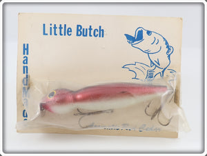 Vintage Aromatic Red Cedar Purple Little  Butch Lure On Card