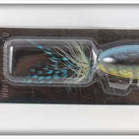 Fred Arbogast Blue Kill Hula Popper 2.0 Lure On Card