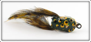 Vintage E. H. Peckinpaugh Co Pecks W.C. Taylor Frog Lure 