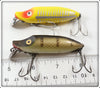 Heddon Pike Scale & Yellow Shore River Runt Pair