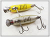 Heddon Pike Scale & Yellow Shore River Runt Pair