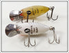 Heddon Perch & White Shore Tiny Runt Pair
