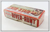 Heddon Yellow Shore Early River Runt In Box 9100 XRY