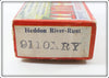 Heddon Yellow Shore Early River Runt In Box 9100 XRY