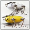 Heddon Bullfrog & Silver Shore Crazy Crawler Spook Pair