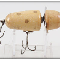 Vintage Pflueger Luminous Gold Spots Globe Lure