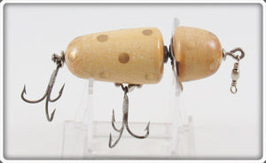 Vintage Pflueger Luminous Gold Spots Globe Lure
