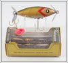 Vintage Paw Paw By Shakespeare Perch Little Lucky Dog Lure In Box