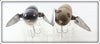 Heddon Grey Mouse & Flocked Mouse Crazy Crawler Spook Pair