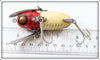 Heddon Red & White Shore Crazy Crawler 2100 XRW
