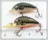 Bomber Baby Bass Orange Belly Model A Pair With One Box