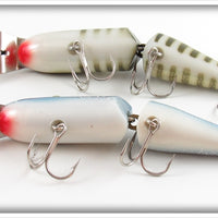 Creek Chub Blue Flash & Pikie Scale Jointed Pikie Pair