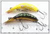 Heddon Yellow Shore & Bullfrog Tadpolly Spook Pair 9000 BF XRY