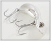 Vintage Heddon Nickel Plate Magnum Tadpolly Lure 9006 NP