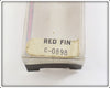 Cordell Gold Natural Finish Red Fin In Box
