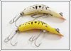 Heddon White Coachdog & Yellow Coachdog Tadpolly Spook Pair 7000 CD YCD