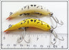 Heddon White Coachdog & Yellow Coachdog Tadpolly Spook Pair 9000 CD YCD