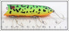 Heddon Fluorescent Green Crawdad Lucky 13 2500 GRA
