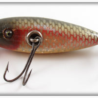 Vintage Creek Chub Redside Lefty Baby Injured Minnow Lure