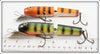 Leopardi's Leo Lures Perch Jointed Musky Lure Pair