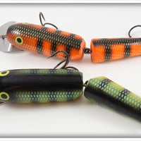 Leopardi's Leo Lures Perch Jointed Musky Lure Pair