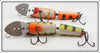 Leopardi's Leo Lures Perch Jointed Musky Lure Pair