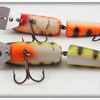 Leopardi's Leo Lures Perch Jointed Musky Lure Pair