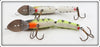 Leopardi's Leo Lures Perch & Rainbow Trout Jointed Musky Lure Pair