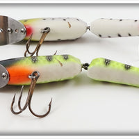 Leopardi's Leo Lures Perch & Rainbow Trout Jointed Musky Lure Pair