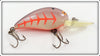 Vintage Bomber Orange Ribs Model A Lure In Box