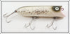 Vintage Heddon Silver Flitter Lucky 13 Lure 2500 SS