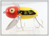 Heddon Yellow Red Head Crazy Crawler Spook 9120 YRH