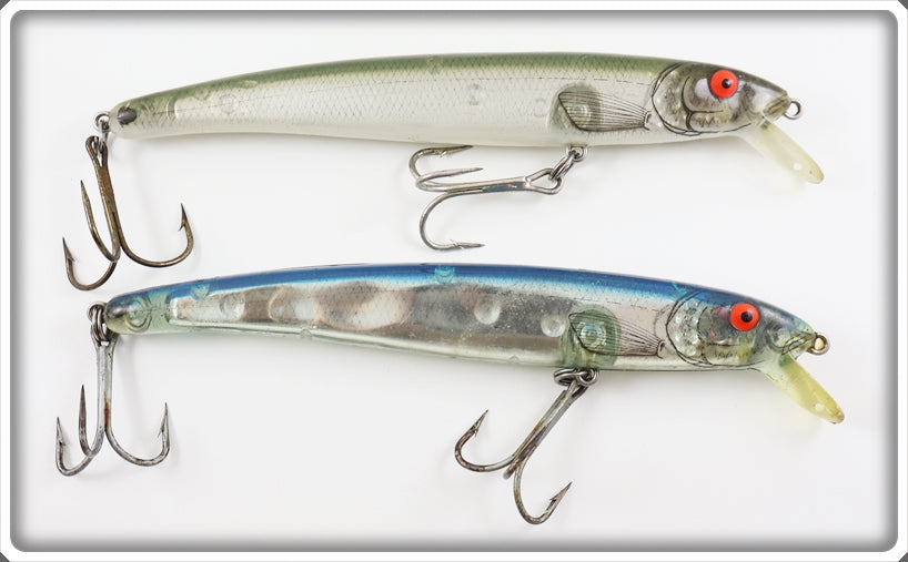 Bomber Blue Back & Green Back 7" Magnum Long A Lure Pair 