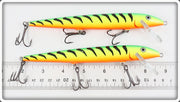 Rapala Fire Tiger Minnow Lure Pair