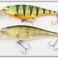 Rapala Perch & Natural Super Shad Rap Pair