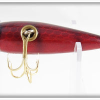 Contemporary Red & Black Scale Minnow