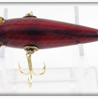 Contemporary Red & Black Scale Minnow