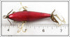 Contemporary Red & Black Scale Minnow