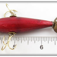 Contemporary Red & Black Scale Minnow